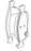 VAUXHALL BRAKE PAD KIT - GENUINE NEW - 95524972