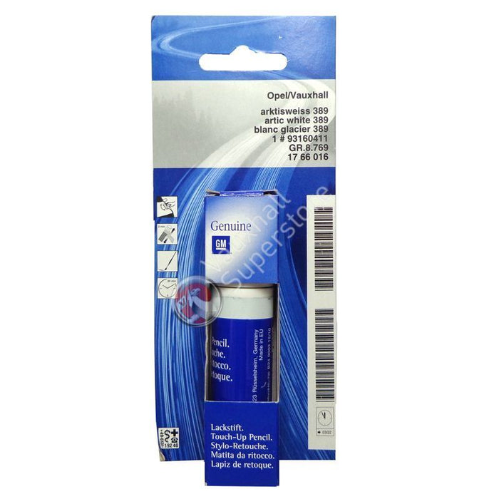 Arctic White Touch-Up Paint (colour code: L389)