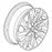 Corsa E (2015-) 15 Inch Alloy Wheels - Set of 4 with Winter Tyres