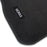 Mokka Velour Car Mats - (2013-) - Black with Stitched Edges