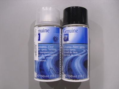 Carbon Black (Bertone) Spray Paint Can 150ml (colour code: L280/ 07L)