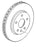 VAUXHALL BRAKE DISC - GENUINE NEW - 13579147