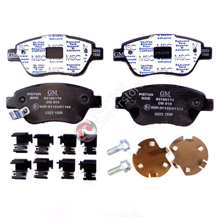 Corsa D Front Brake Pad Kit (2006-2014)