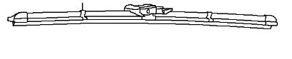 VAUXHALL WIPER BLADE - GENUINE NEW - 39076925