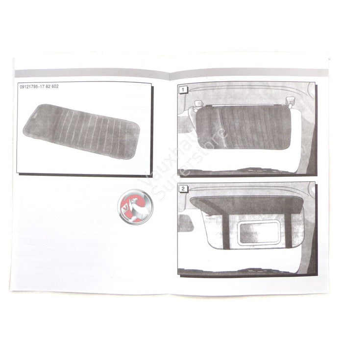 Astra H 3 Door (2005-) Sunvisor CD Storage