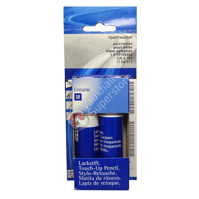 Pearl White Touch-Up Paint (colour code: 11U)