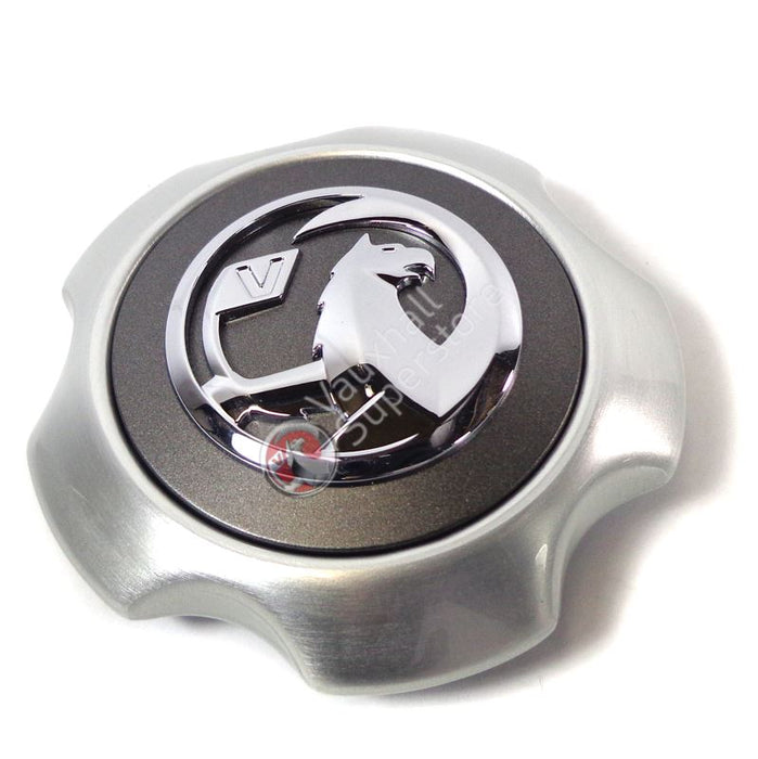 Alloy Wheel Centre Cap, Silver (New Style Griffin)