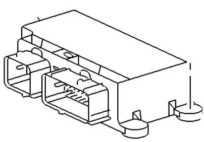 VAUXHALL CONTROL MODULE - GENUINE NEW - 22922716