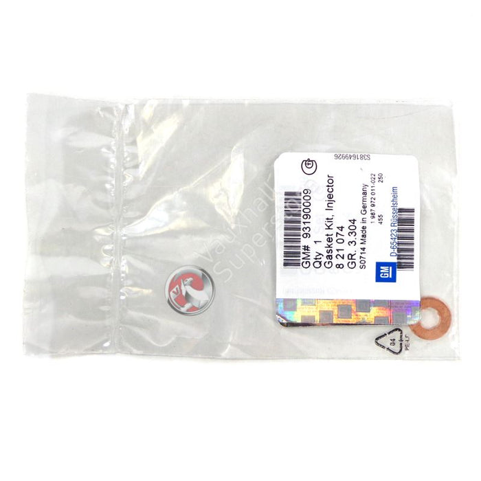 SEAL, RING, INJECTOR NOZZLE HOLDER TO CYLINDER HEAD (NLS.- USE 93190009)  (PRODUCTION NO. 9128304)