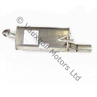 Genuine Vauxhall Corsa C 2001 Exhaust Rear Section / Back Box 13140954