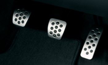 Insignia Sports Tourer (2008-) Pedal Covers - Alloy Effect