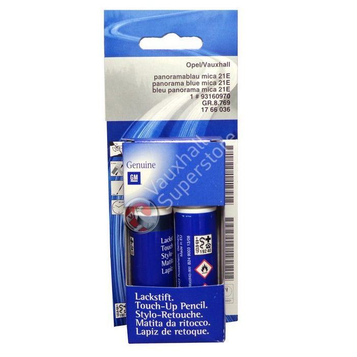 Panorama Blue Touch-Up Paint (colour code: 21E)