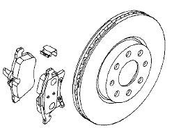 Corsa D Front Brake Pad & Disk Kit (2006-2014)